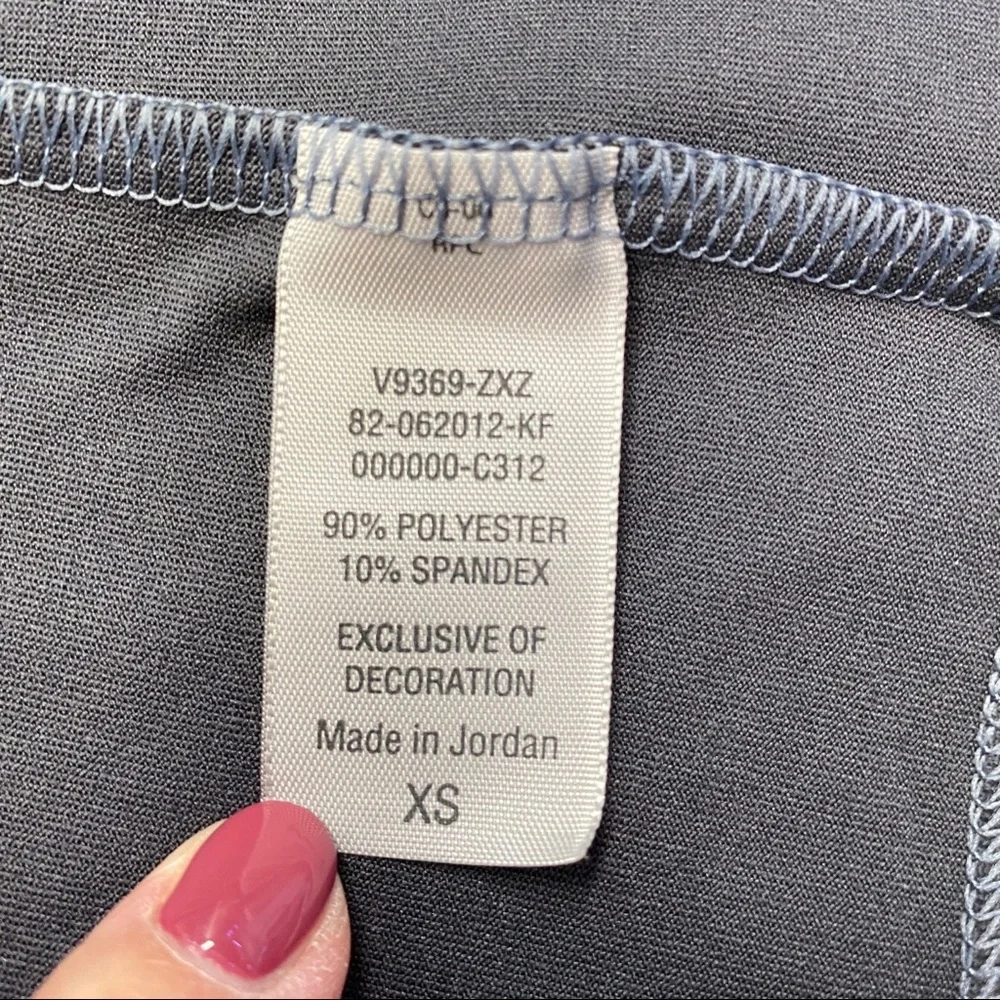 CHAMPION Athletic Jacket Full Zip Blue & Black Colorblock XS - Picture 6 of 8